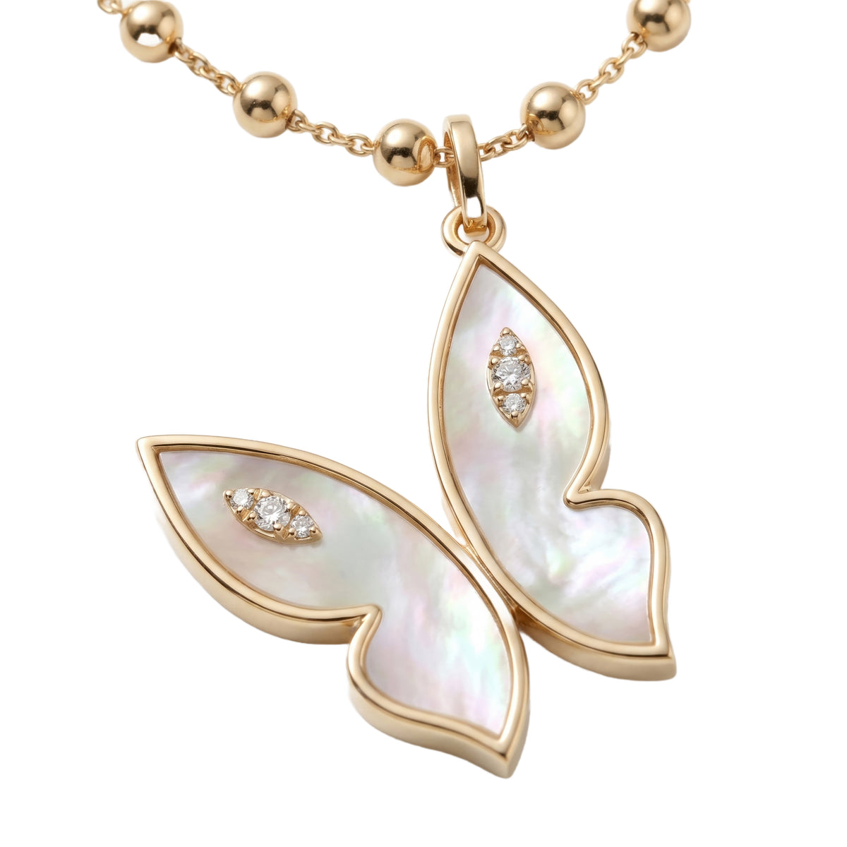 Farfalla Mother of the Pearl Necklace