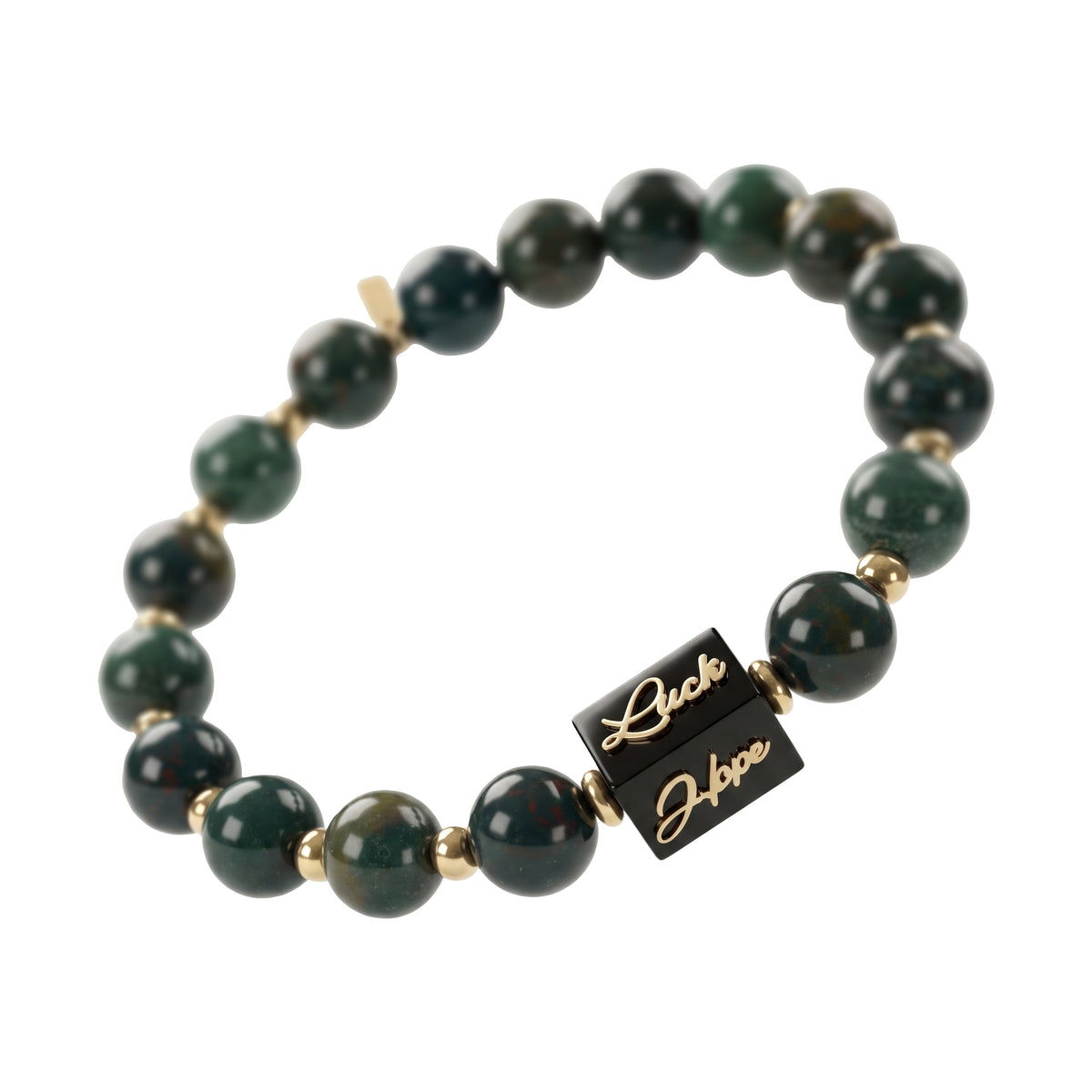 Mantra Verde Bracelet, 4 Words