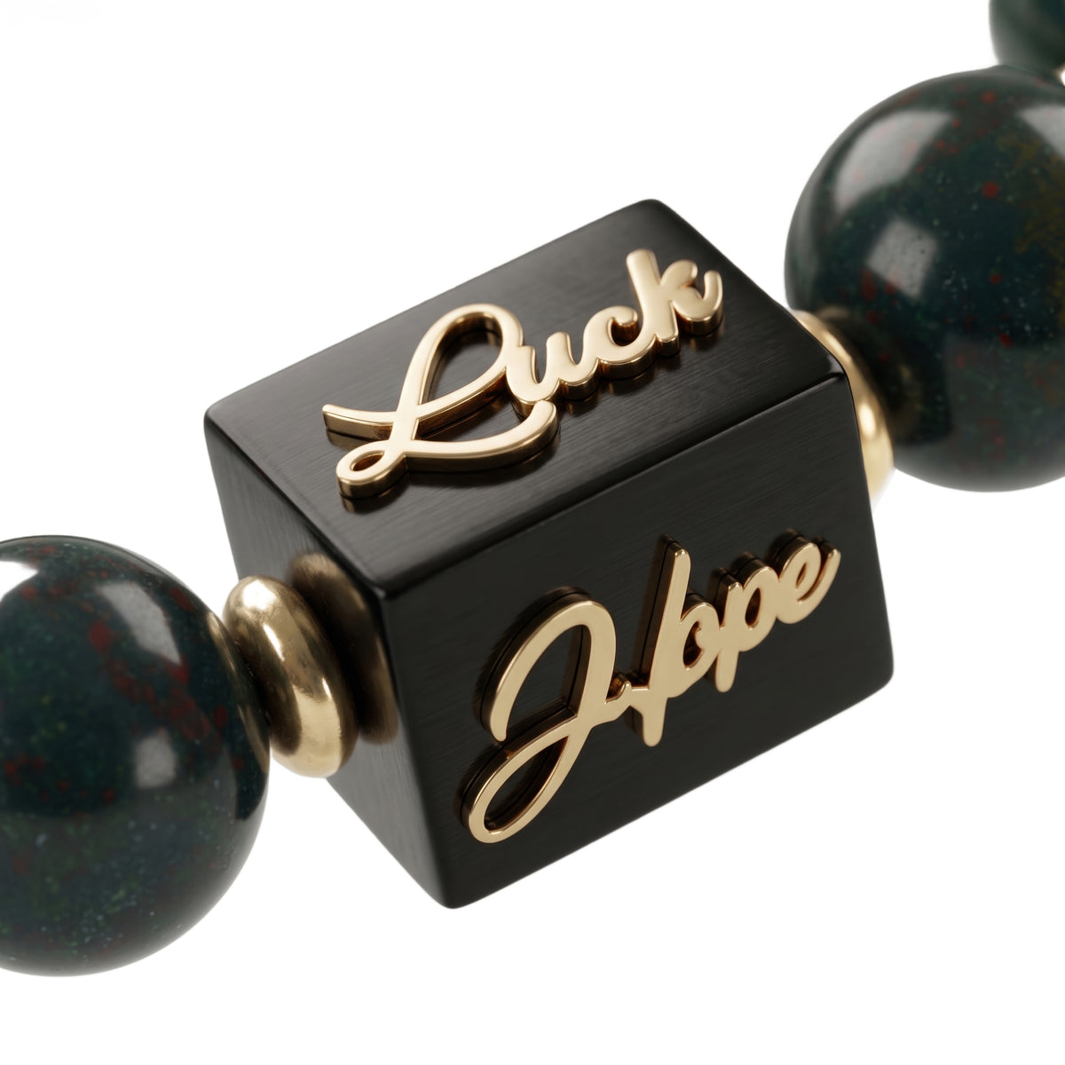 Mantra Verde Bracelet, 4 Words