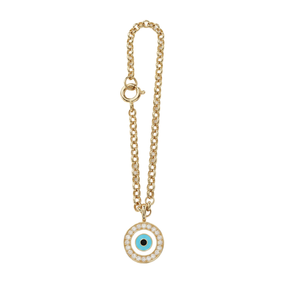 Regard Round Eye Watch Charm
