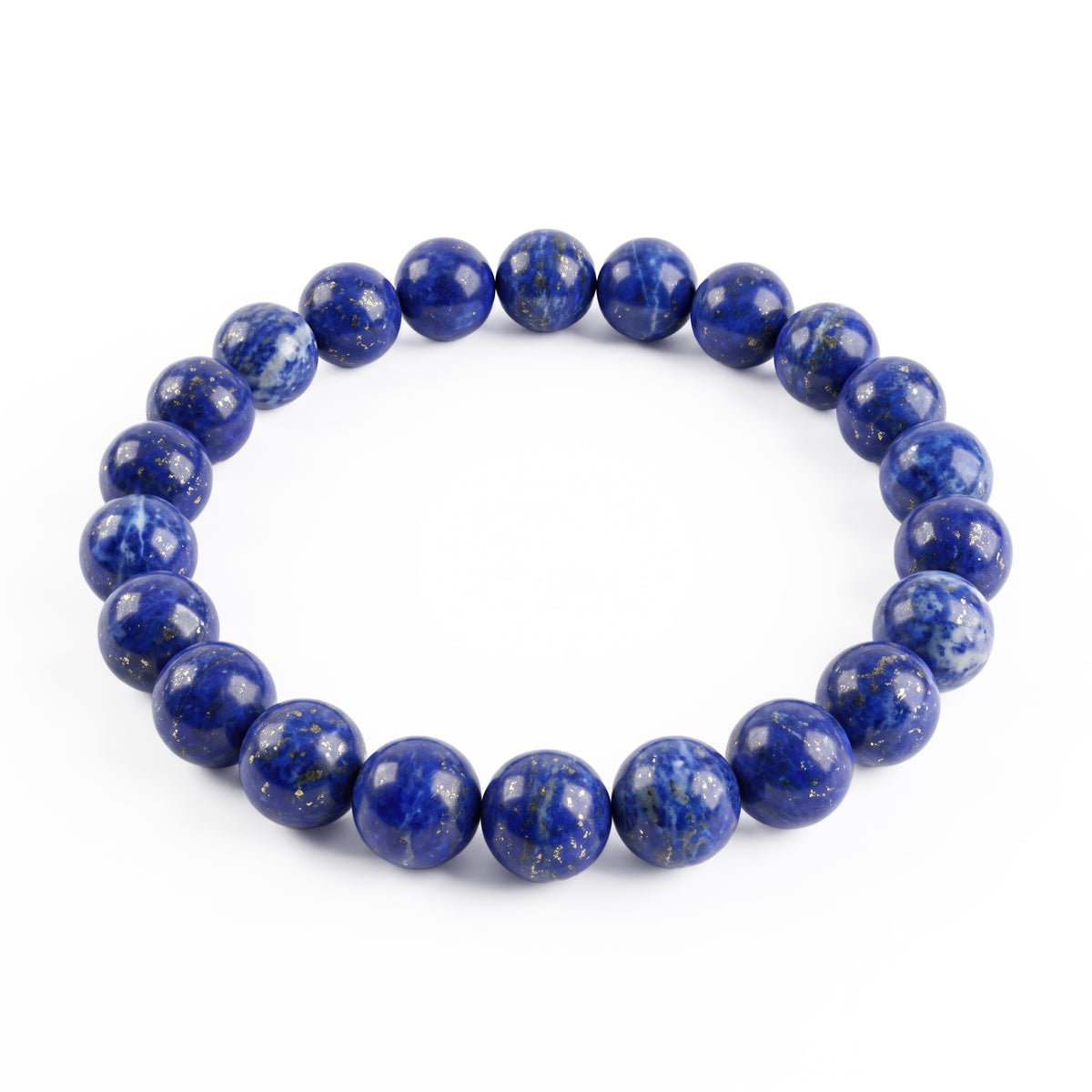 Lapis Velours Matte Bead Bracelet