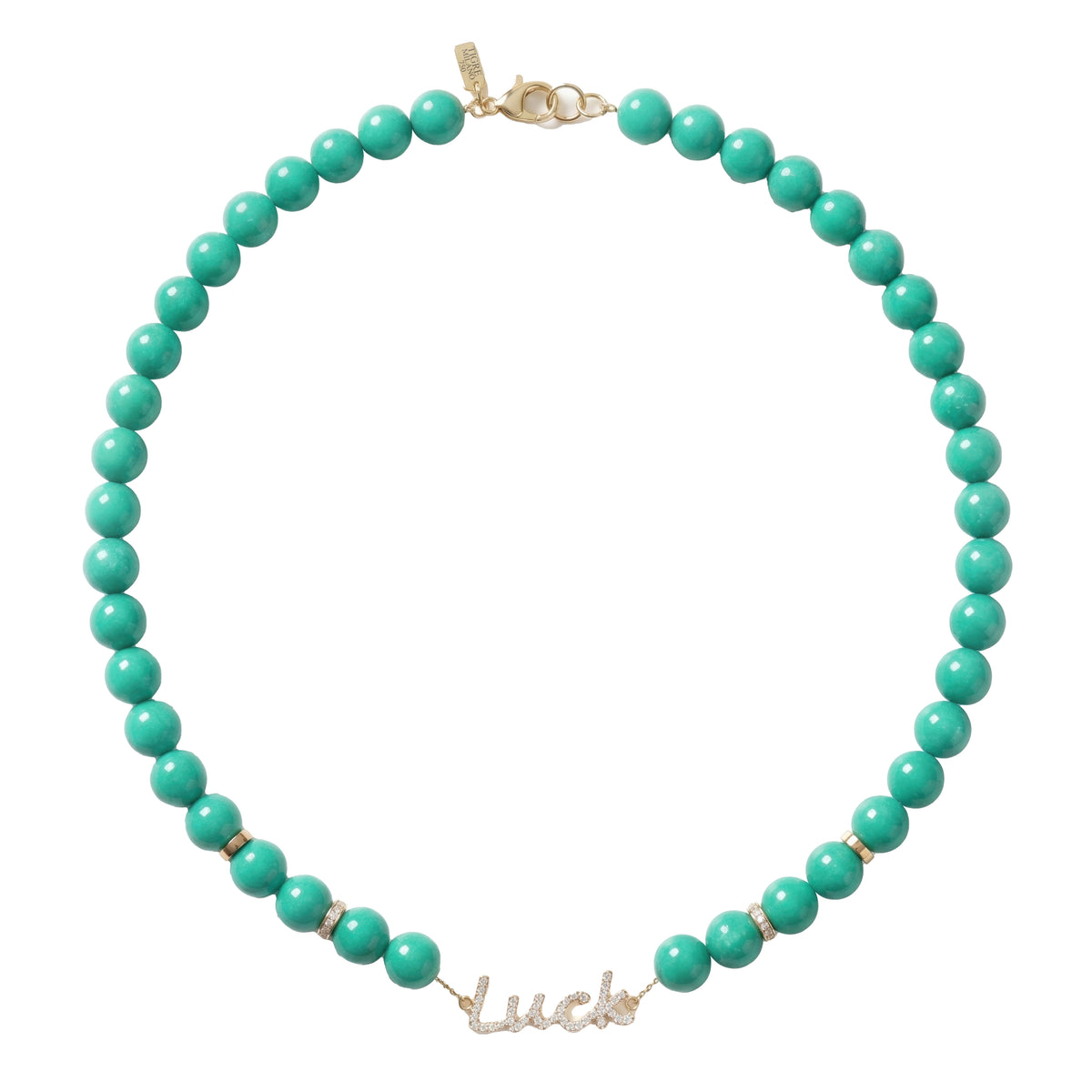 Chance Diamond Jade Necklace