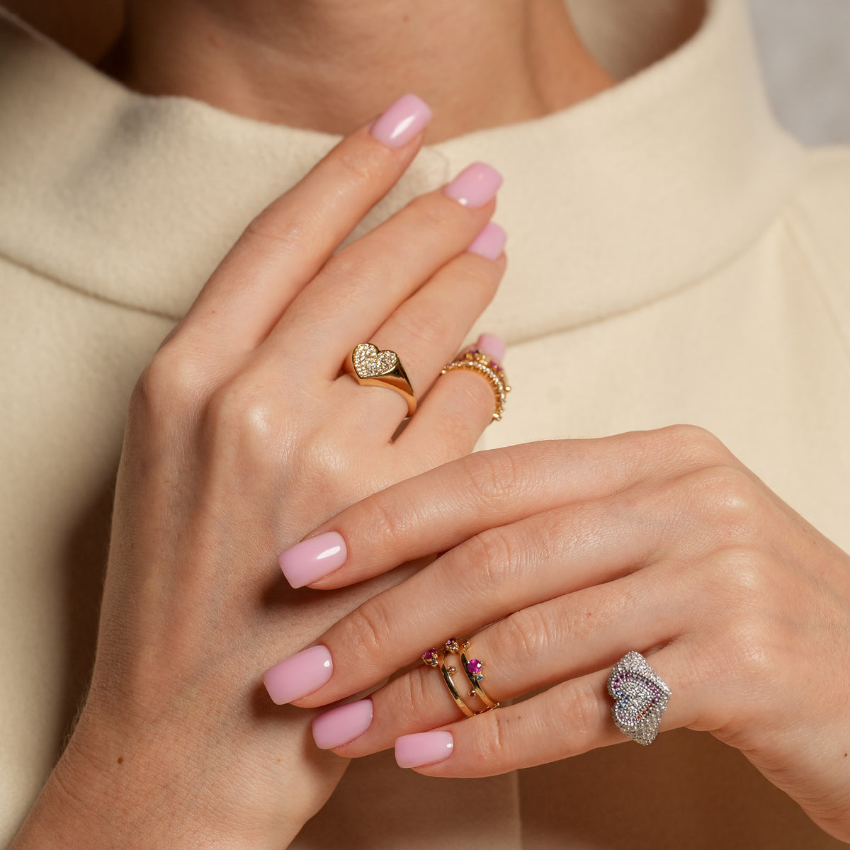 Prisma Diamond Ring