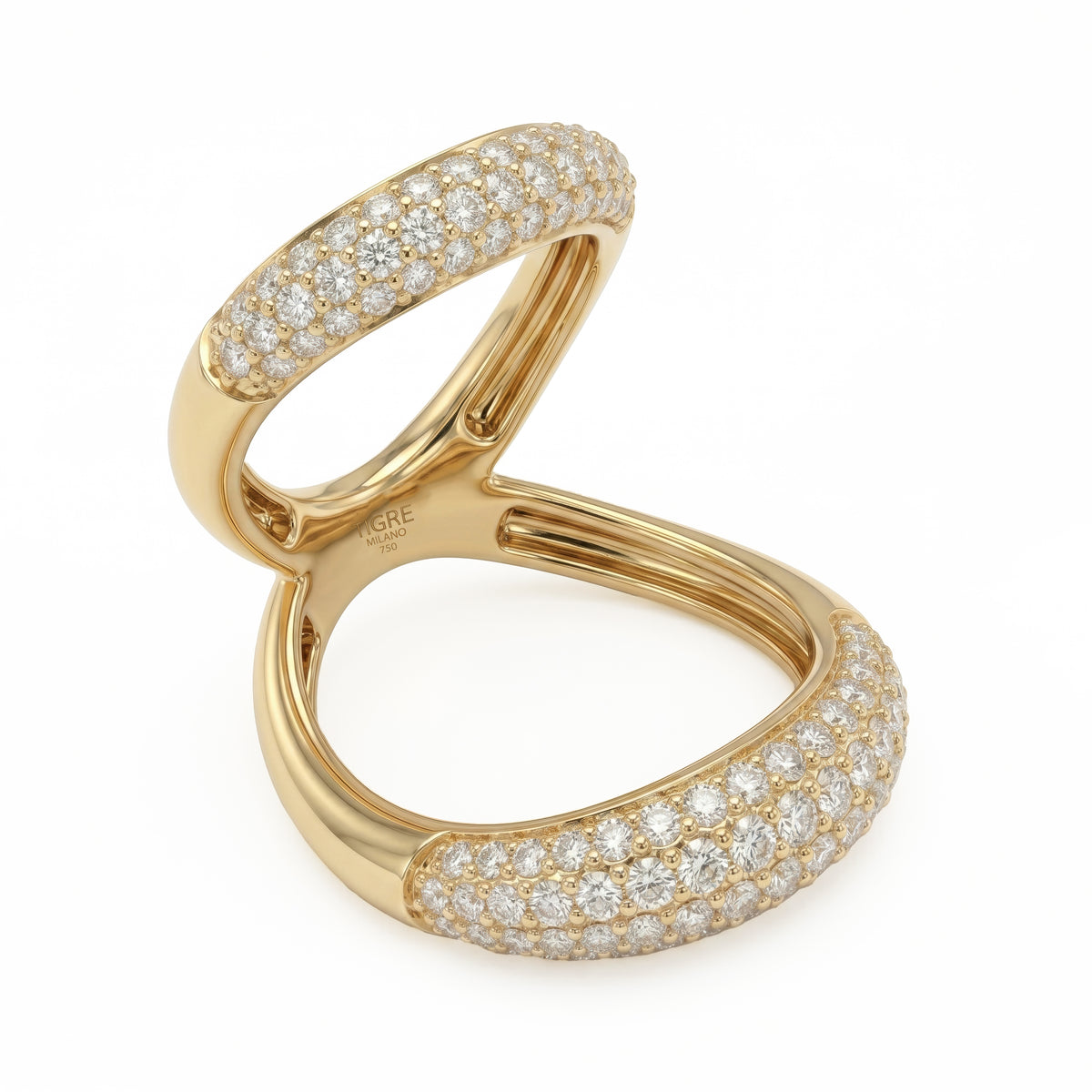 Diamond Ring, 2 Rows