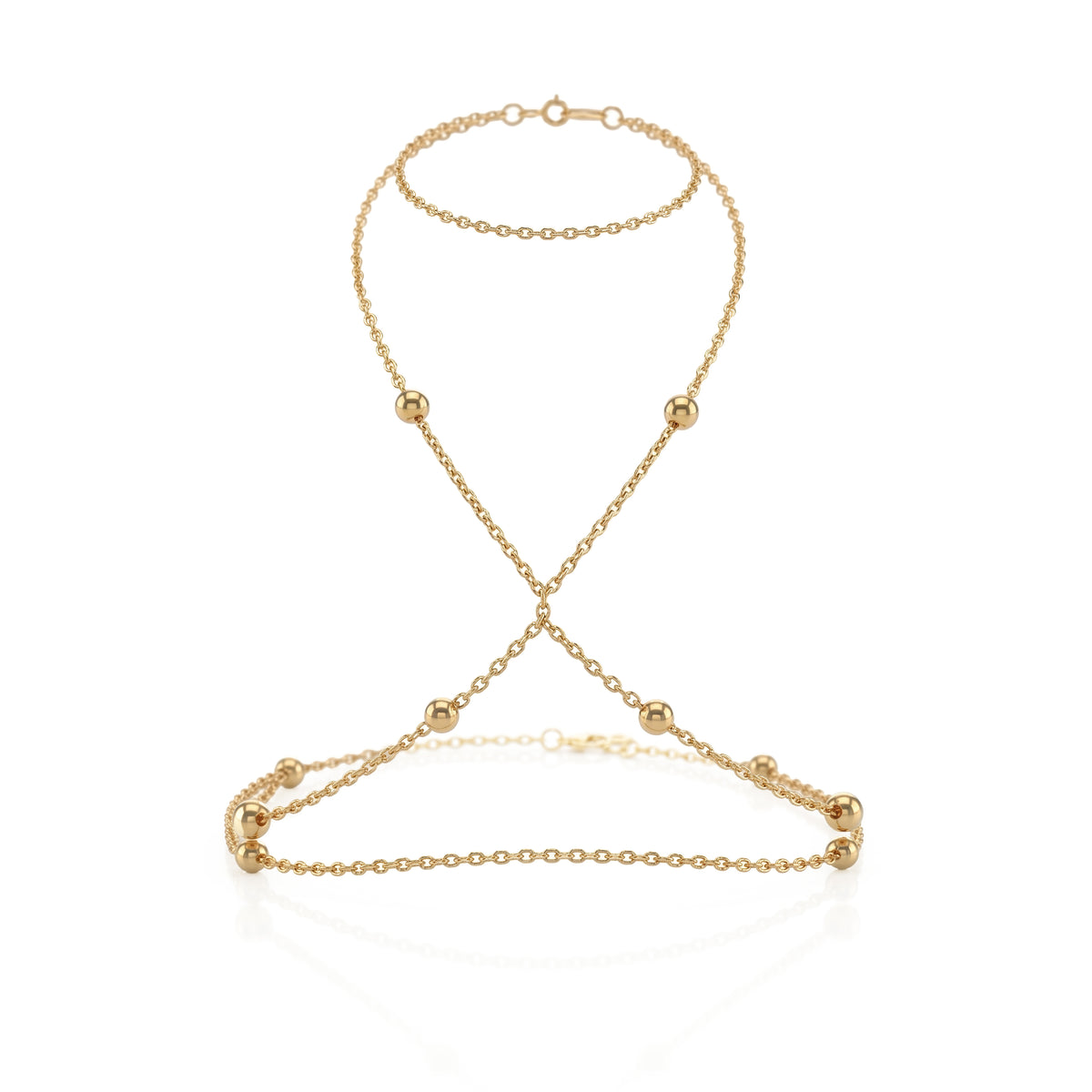 Boule Gold Hand Cuff