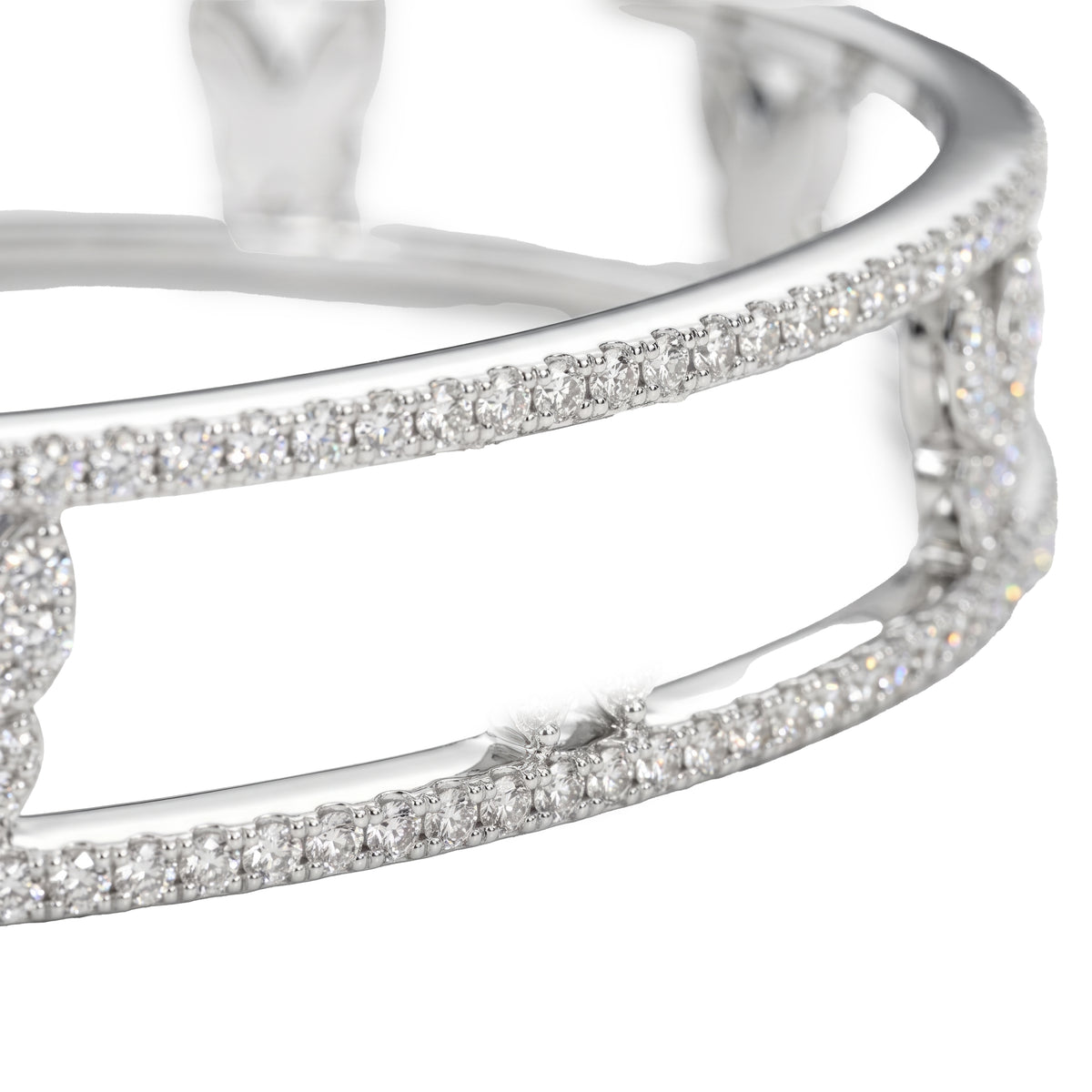 Farfalla Mini White Gold Diamond Bracelet