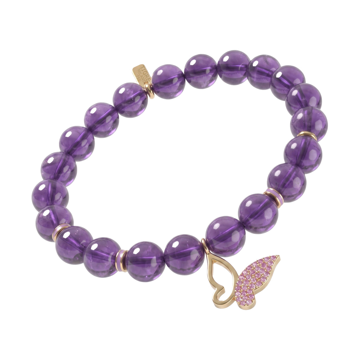 Farfalla Blush Sapphire & Amethyst Bracelet