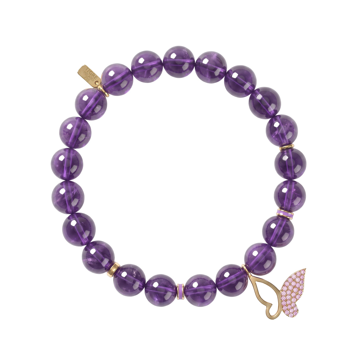 Farfalla Blush Sapphire & Amethyst Bracelet