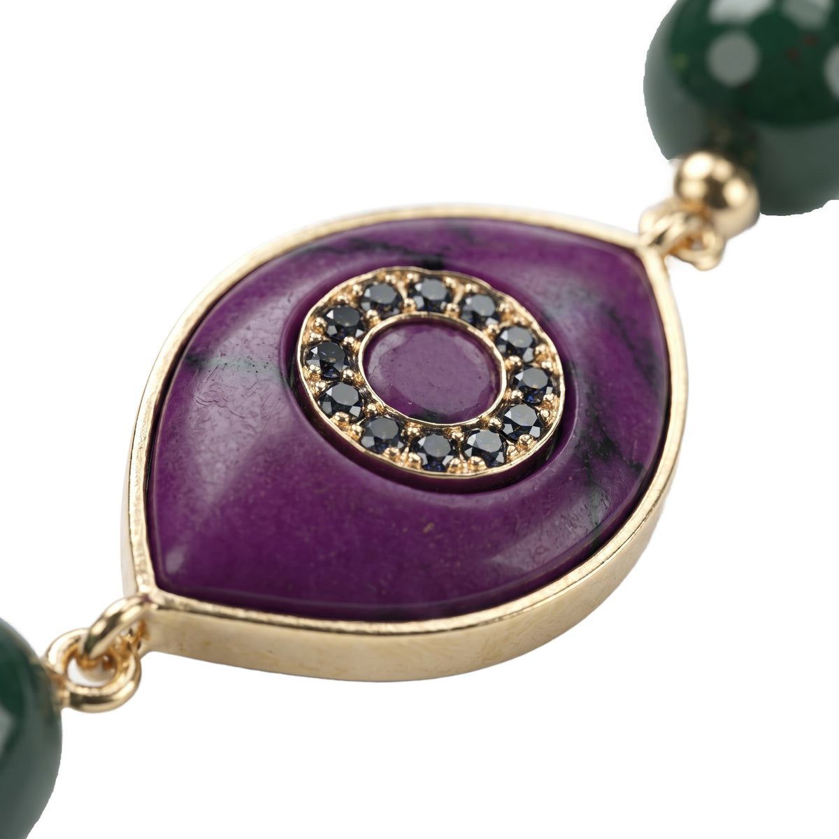 Regard Violet Bead Necklace