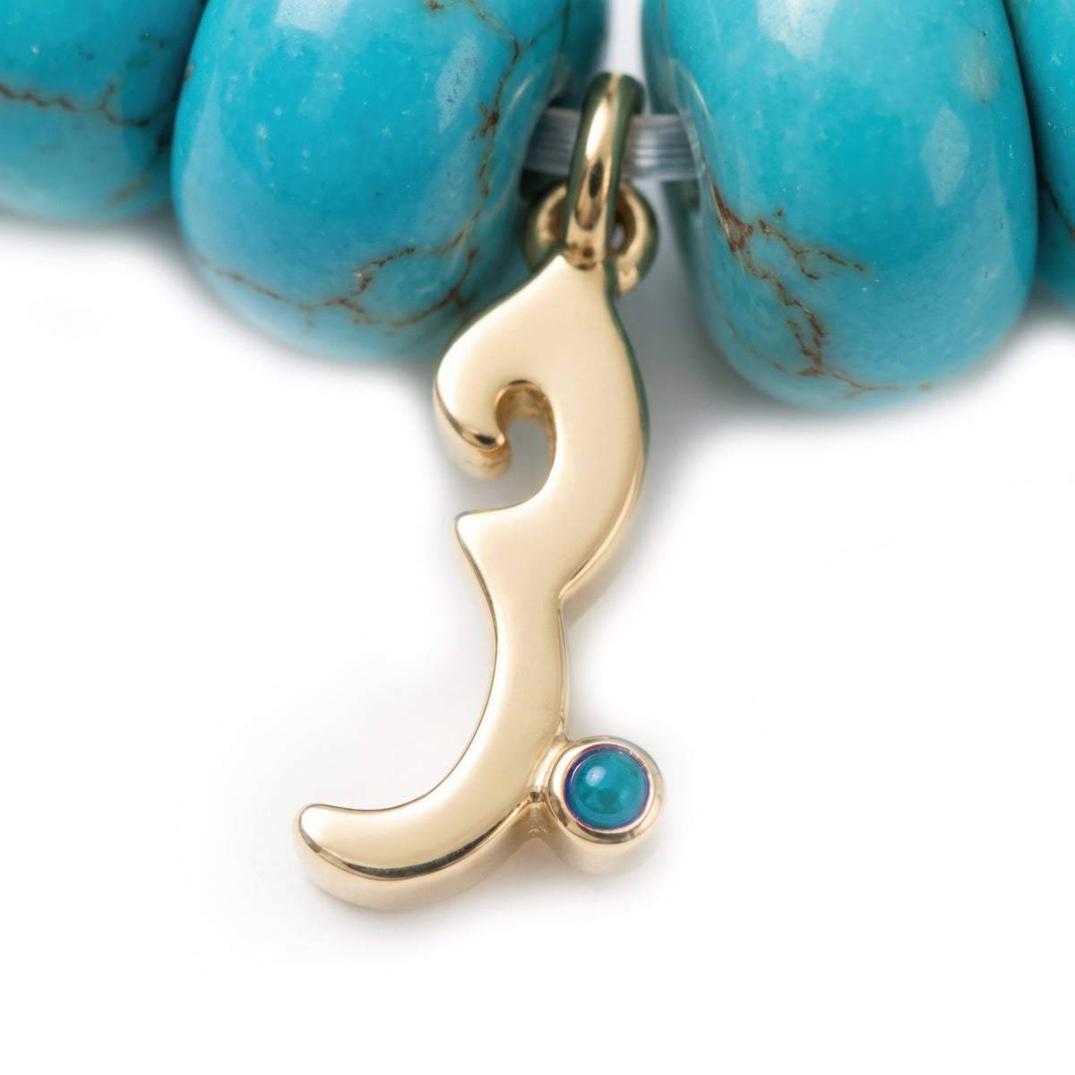 Hob Fairuz Turquoise Oval Bead Bracelet