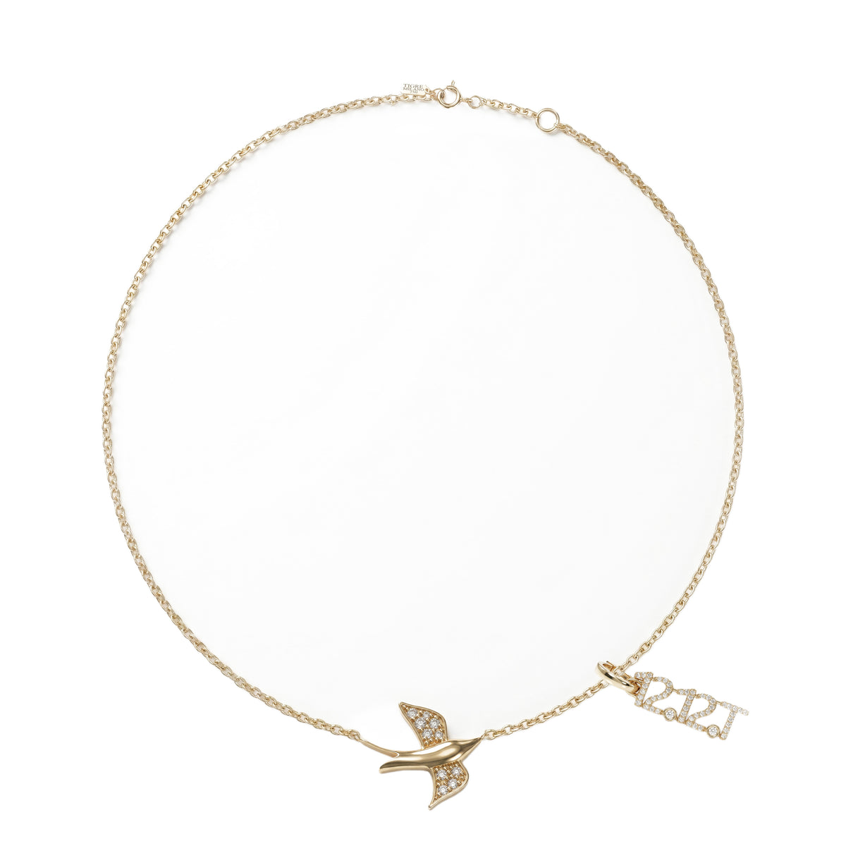 Unstoppable Diamond Bird Necklace