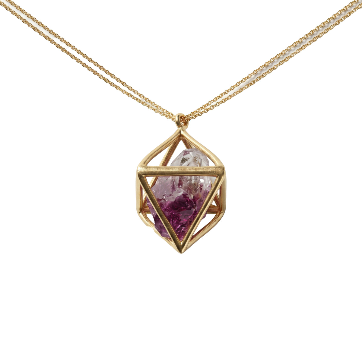 Rosée Pink Tourmaline Necklace