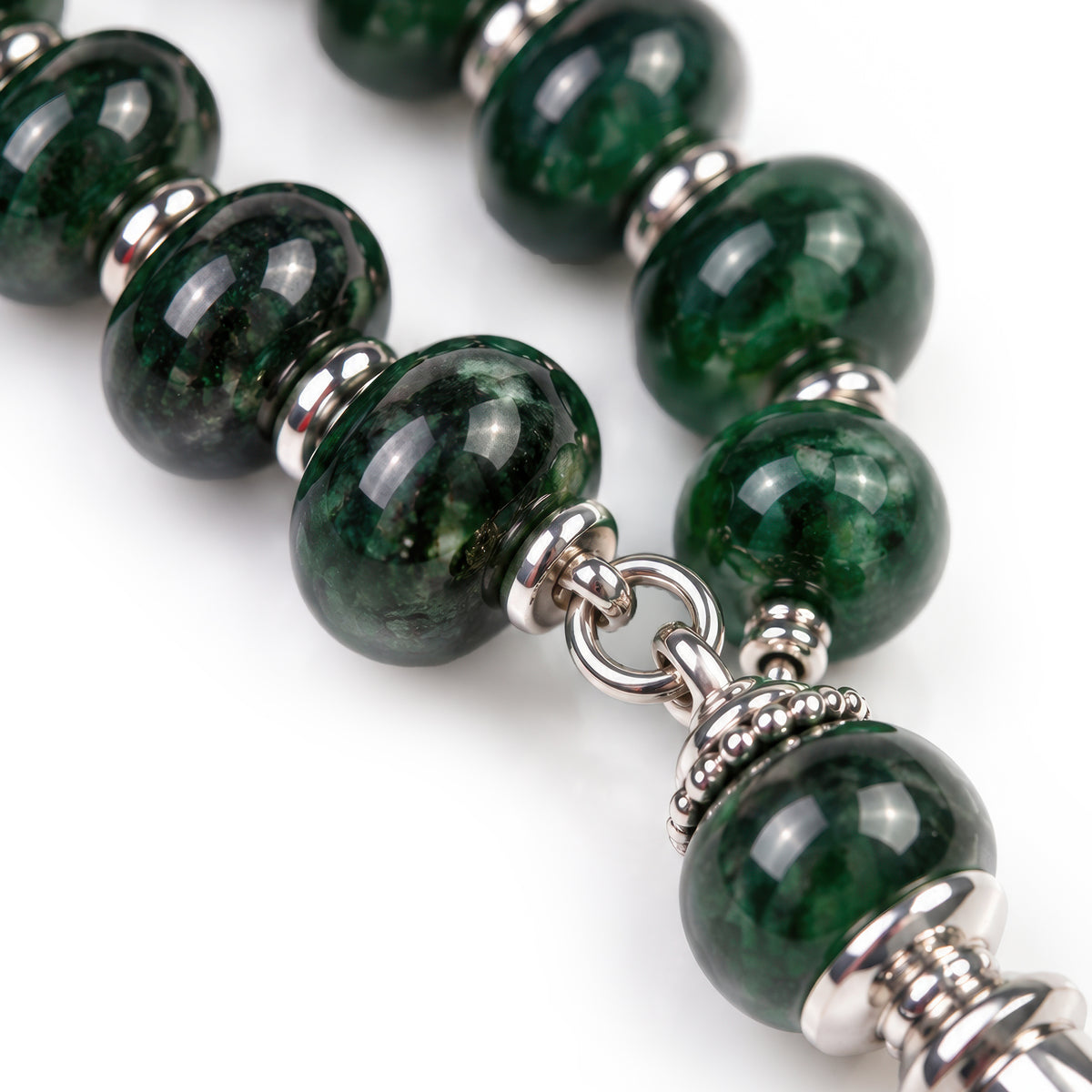 Emerald & Gold Misbaha