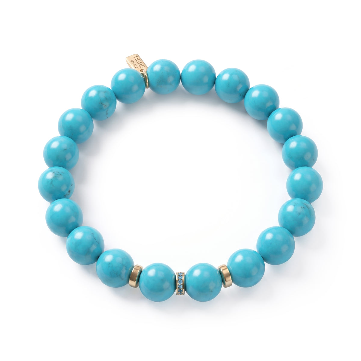 Turquoise Bracelet, 5 Stoppers