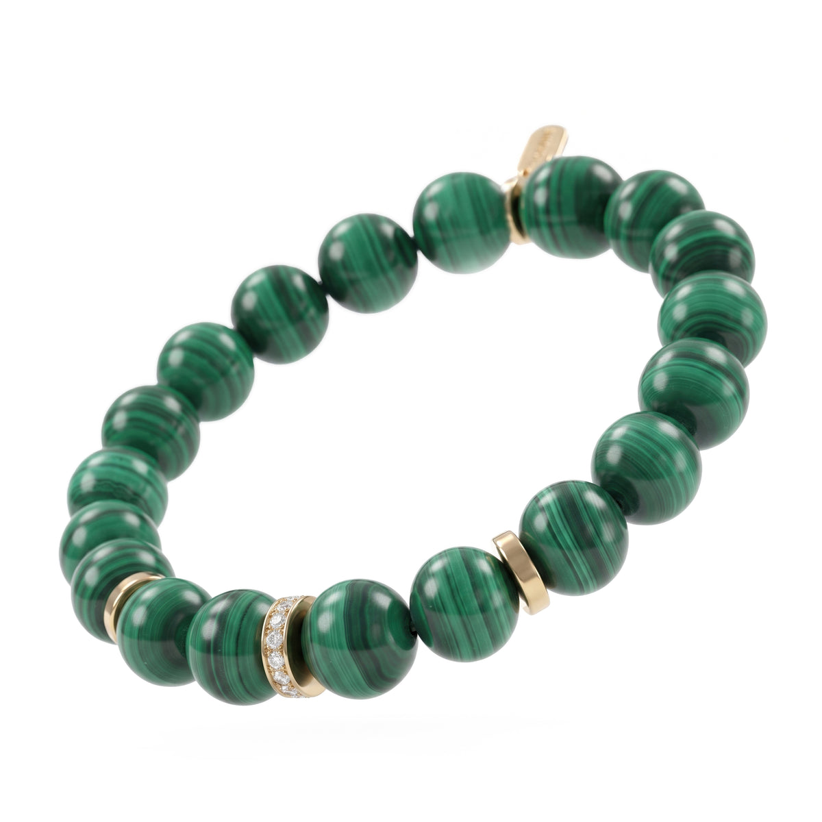 Malachite Bracelet, 3 Stoppers