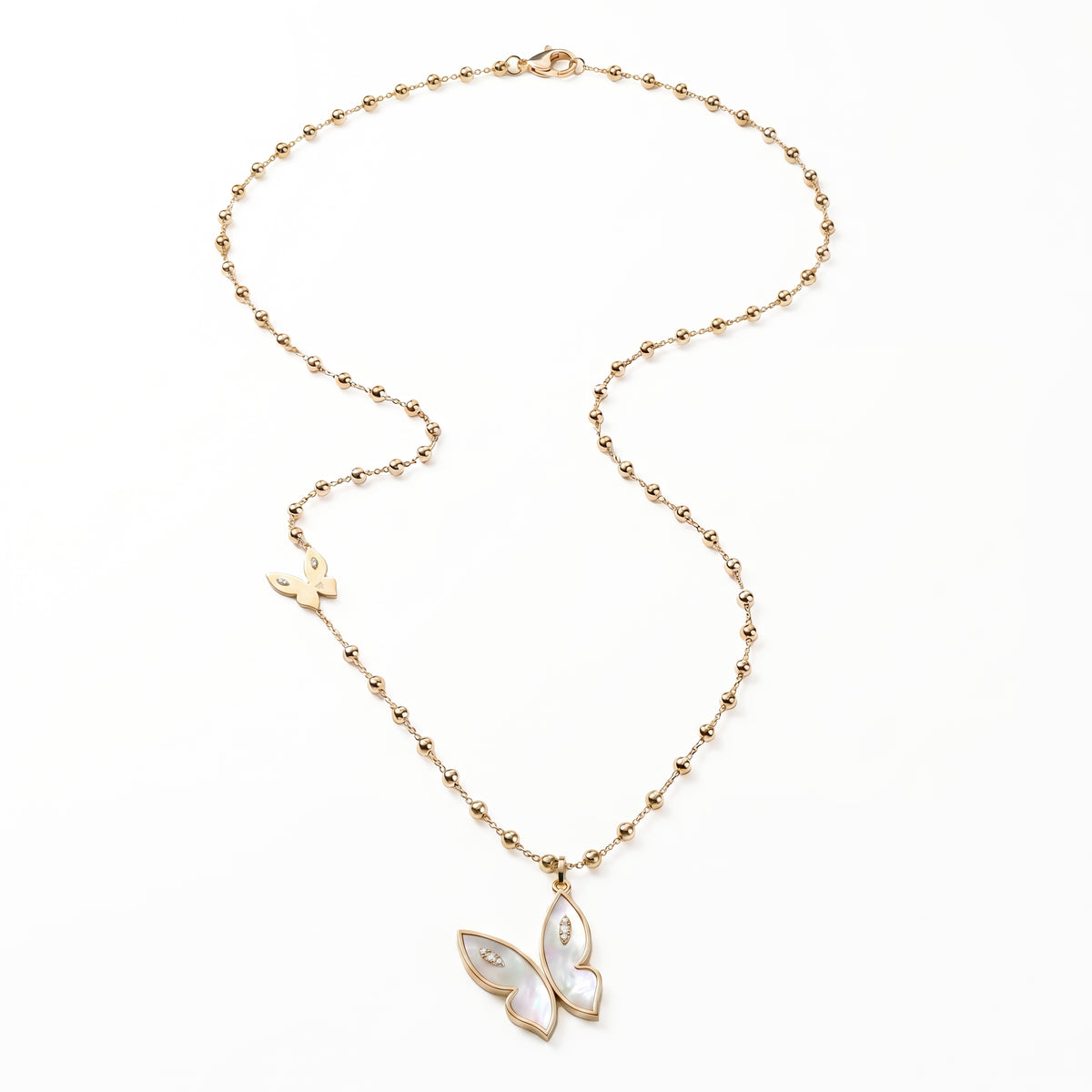 Farfalla Mother of the Pearl Necklace