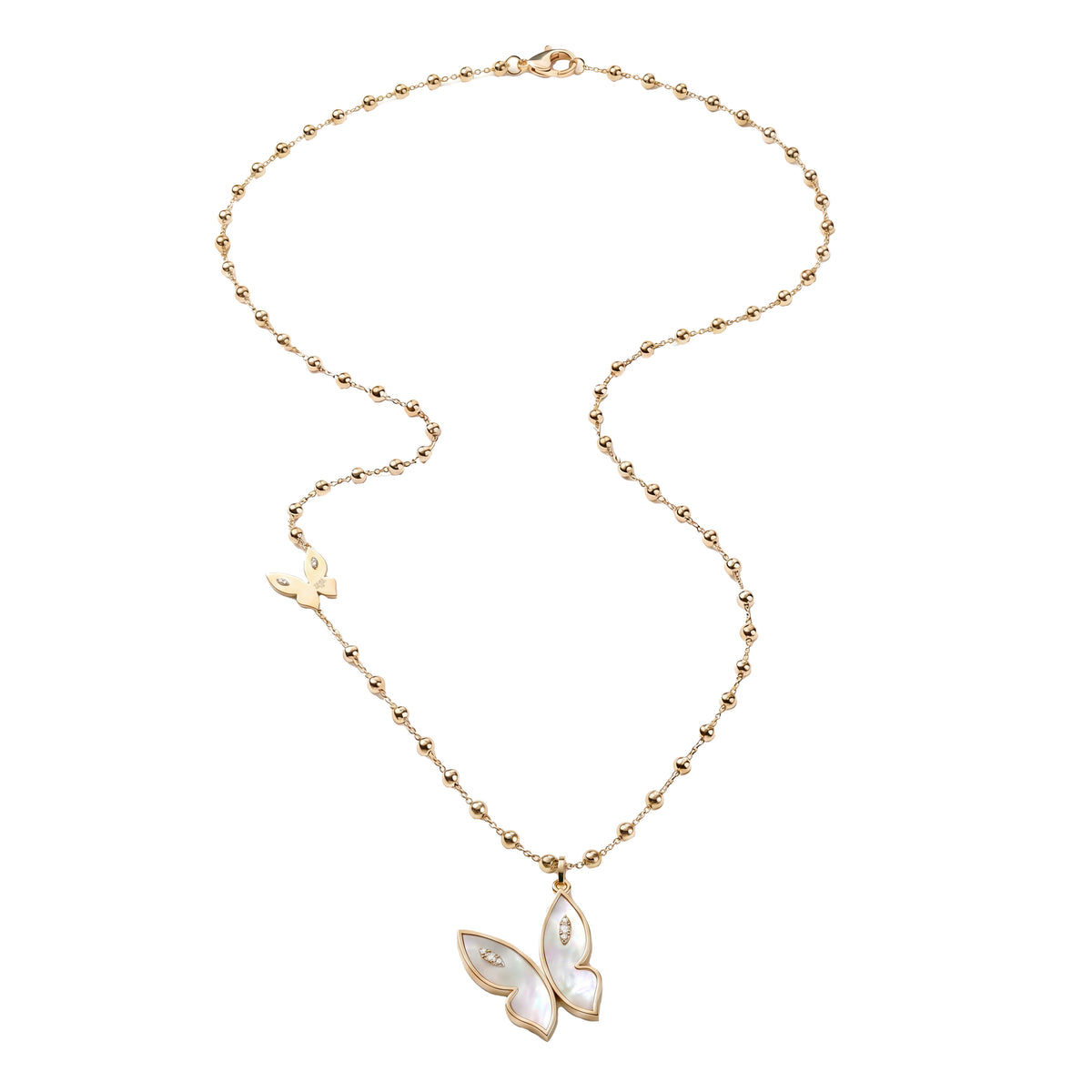 Farfalla Mother of the Pearl Necklace