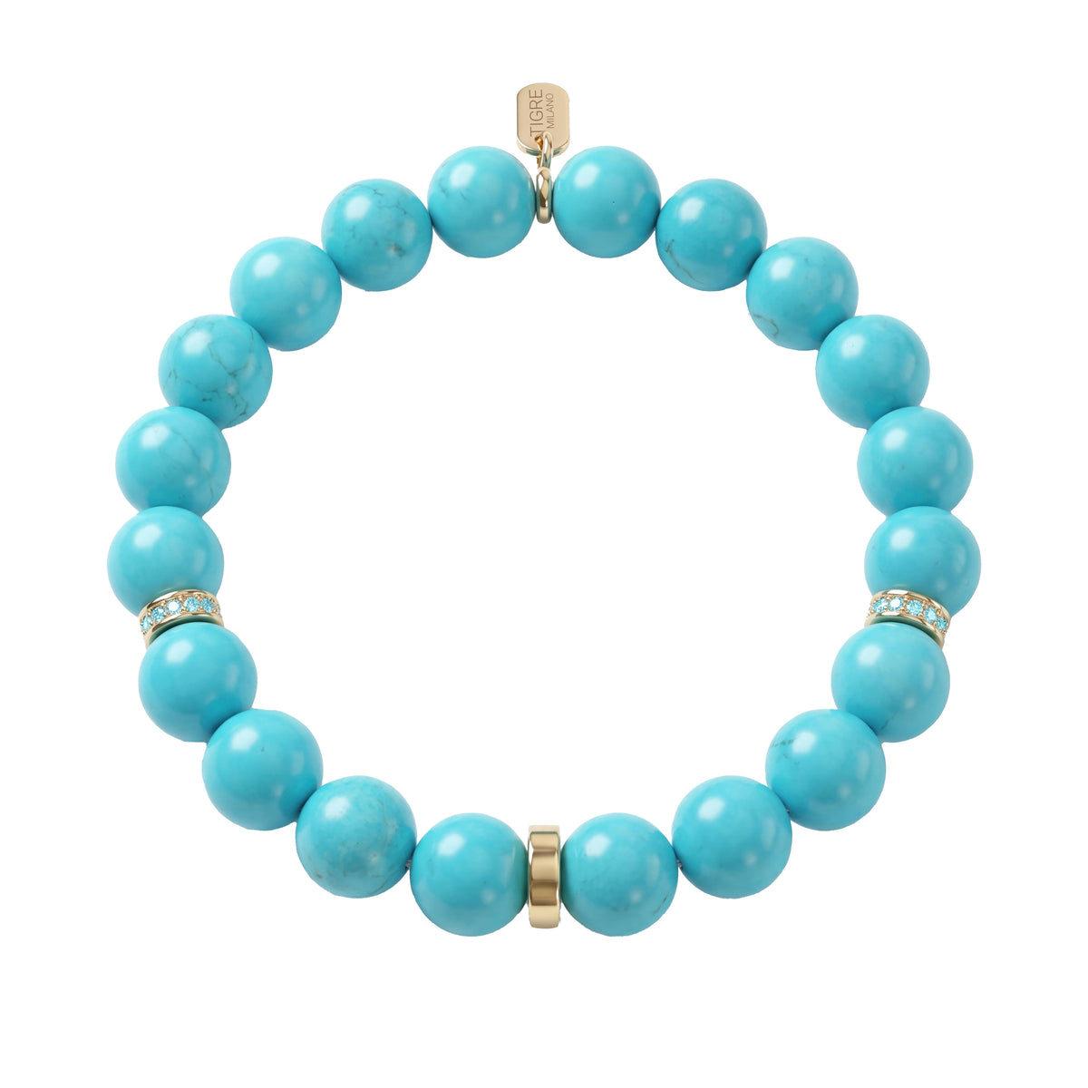 Turquoise Bracelet, 3 Stoppers