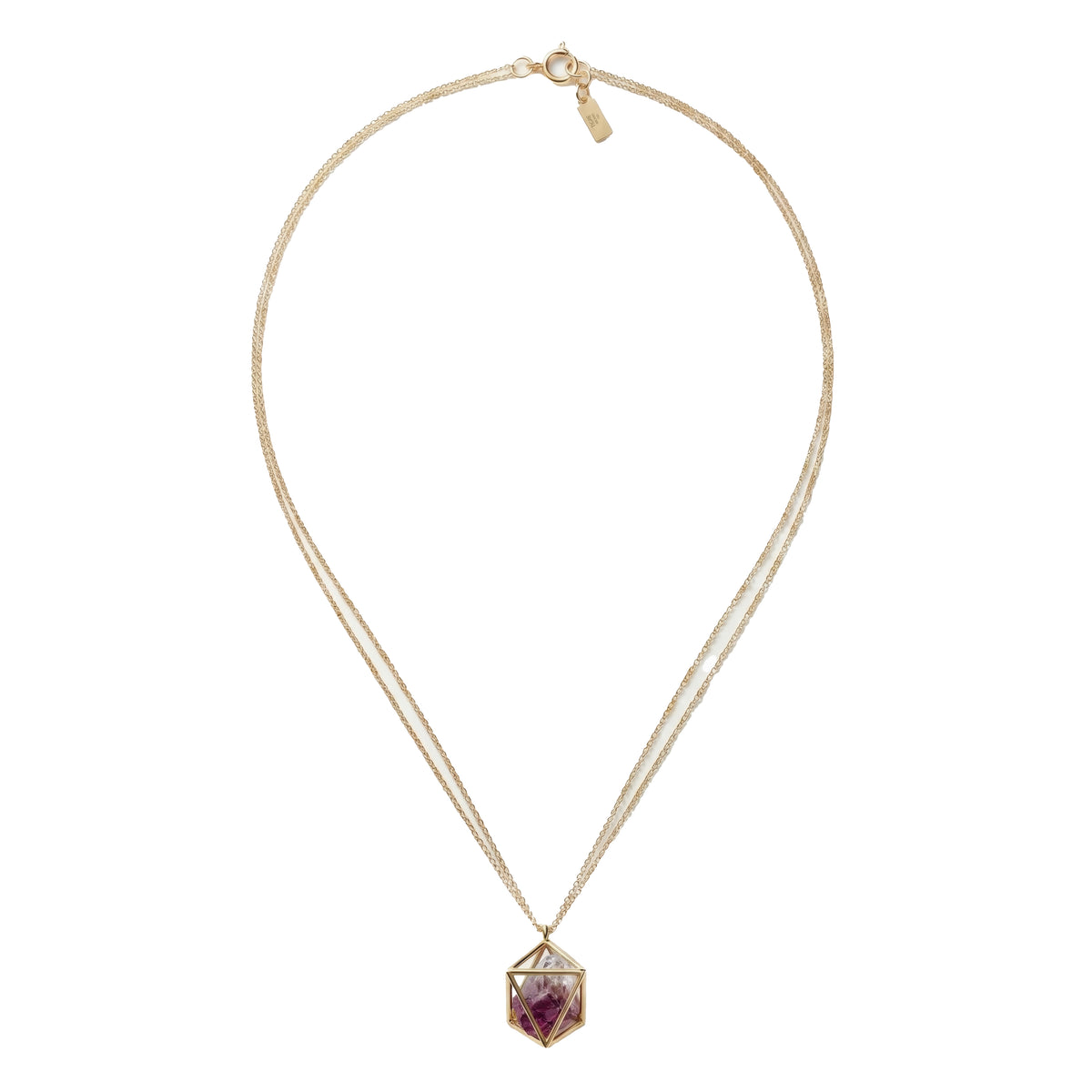 Rosée Pink Tourmaline Necklace