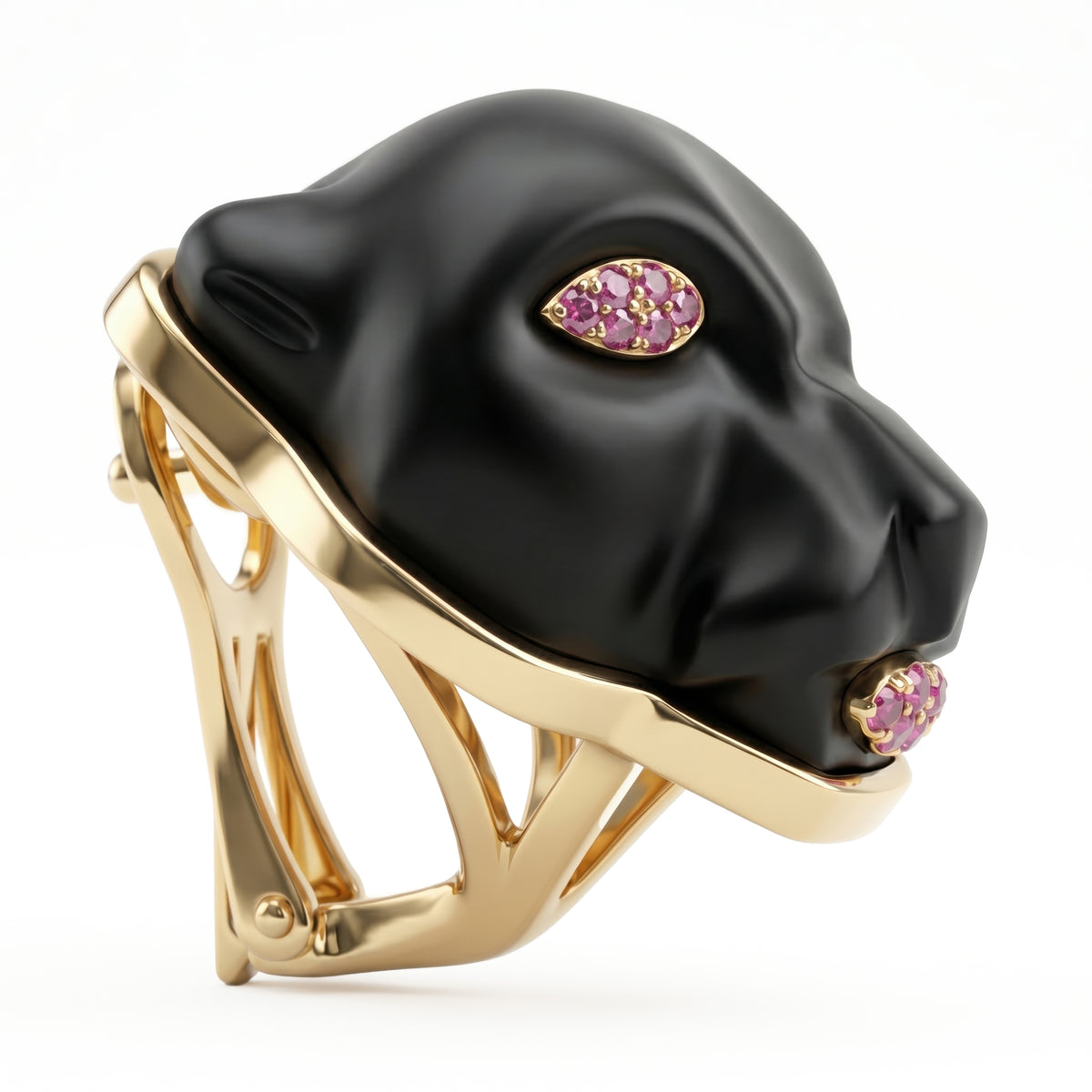 Tigre Signature Head Earrings
