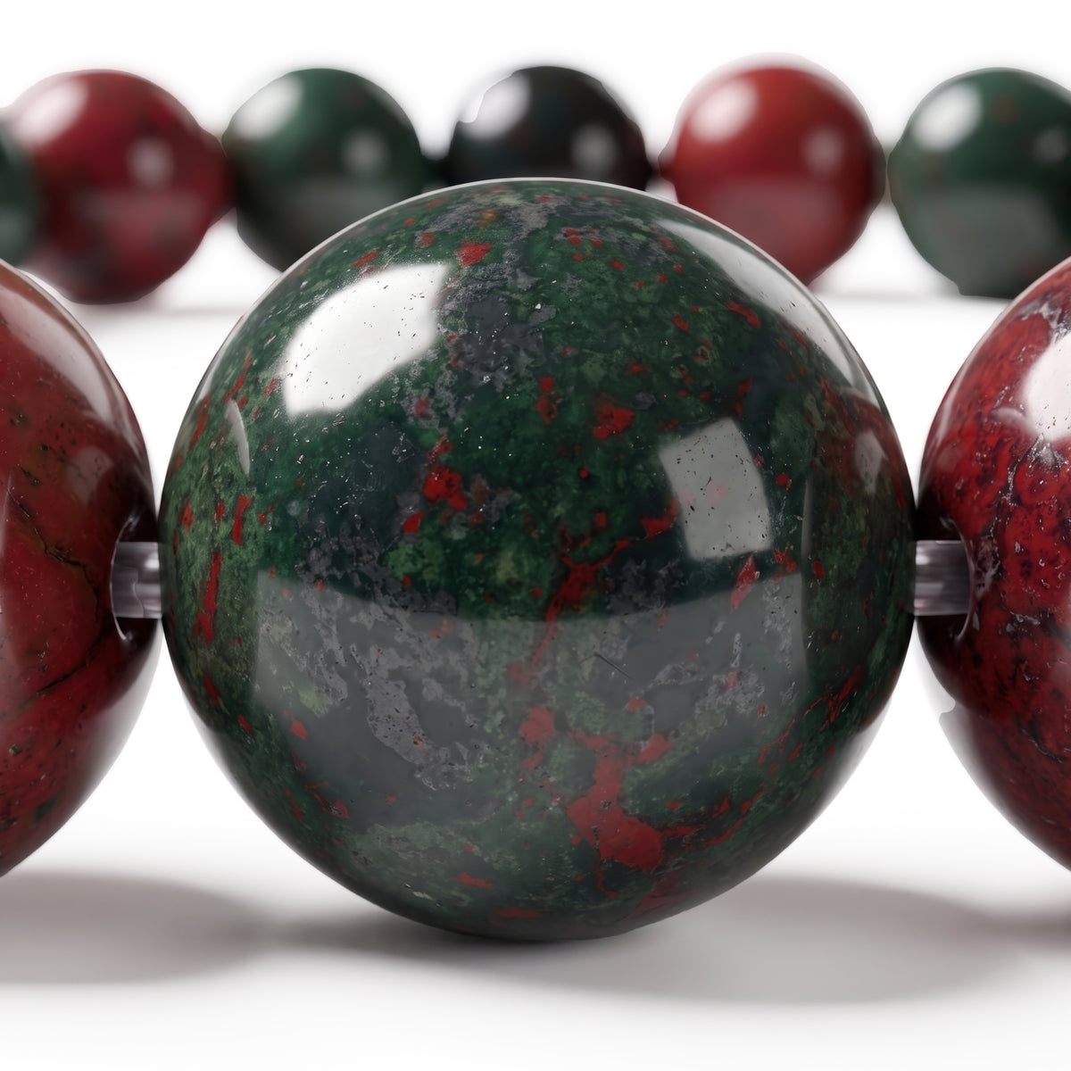 Chromatic Gemstone Bead Bracelet