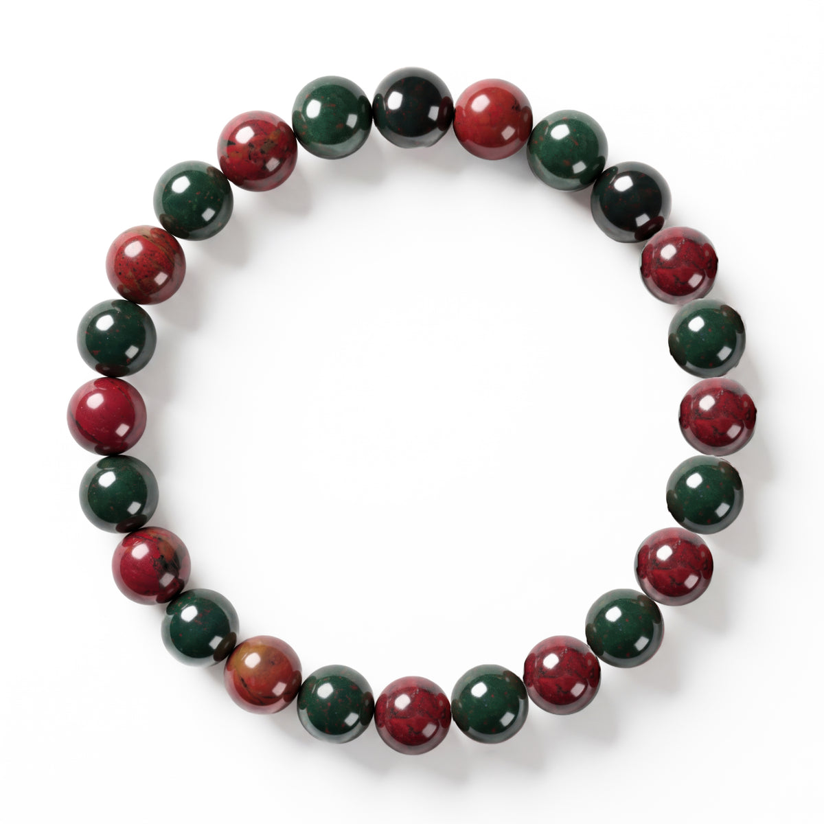 Chromatic Gemstone Bead Bracelet
