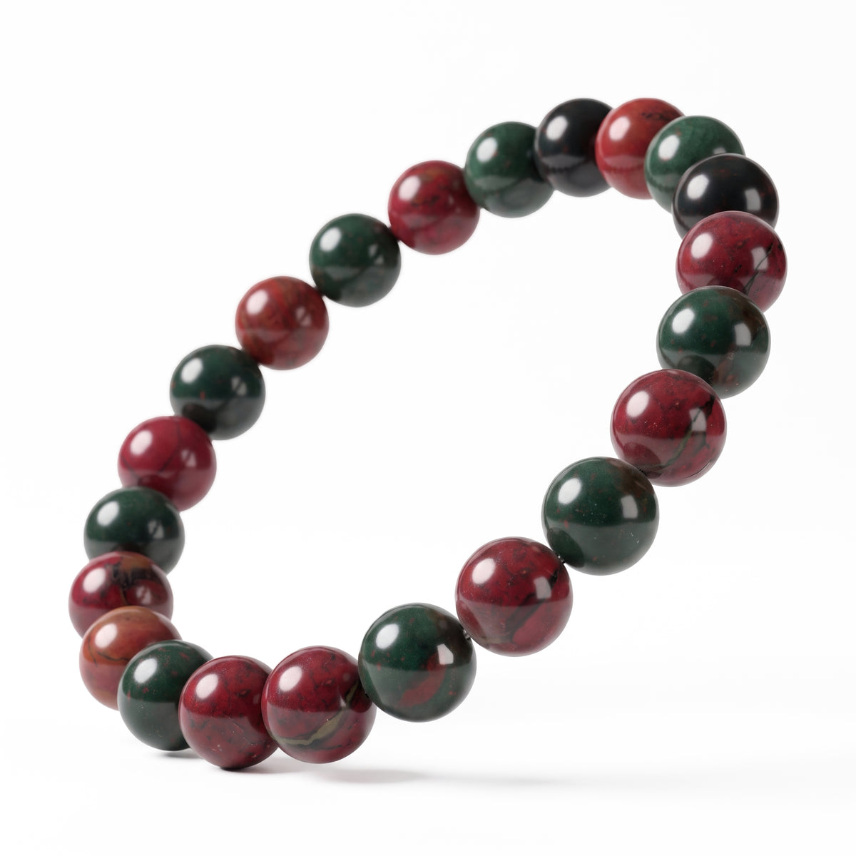 Chromatic Gemstone Bead Bracelet