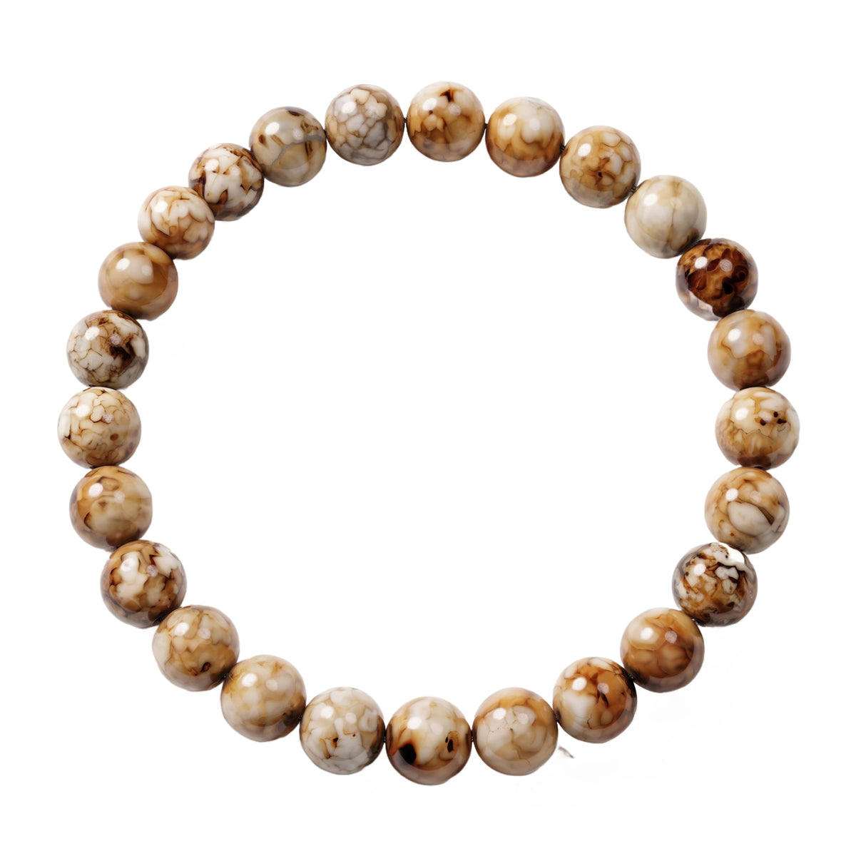 Agate Classique Bead Bracelet