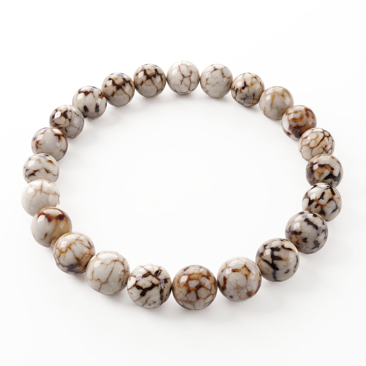 Pure White Howlite Bracelet