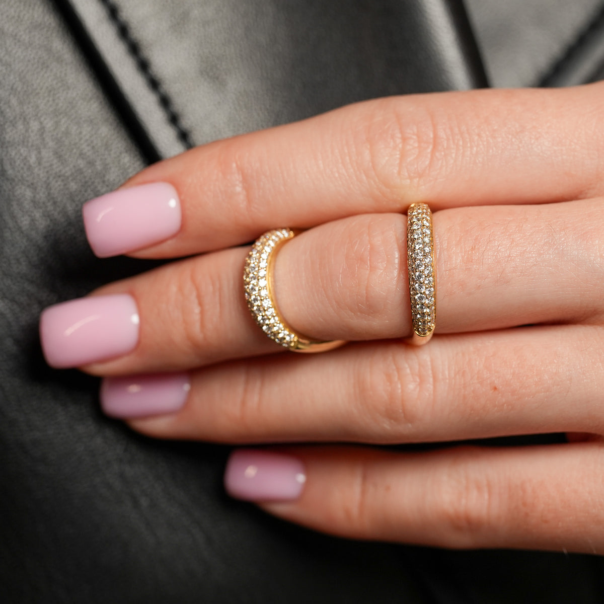 Diamond Ring, 2 Rows
