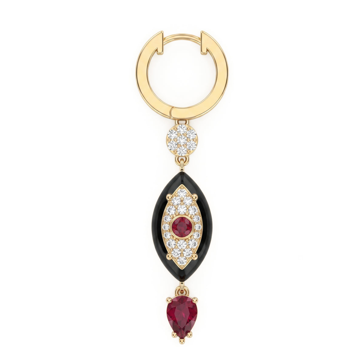 Regard Eye Drop Earrings