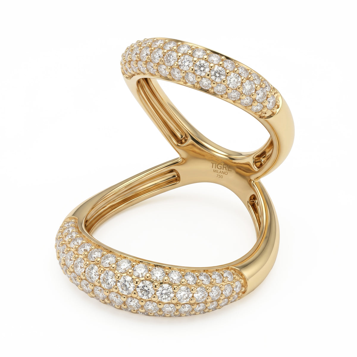 Diamond Ring, 2 Rows