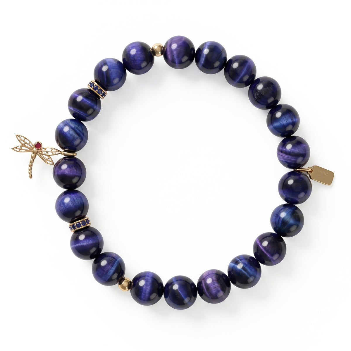 Midnight Black Bead Bracelet