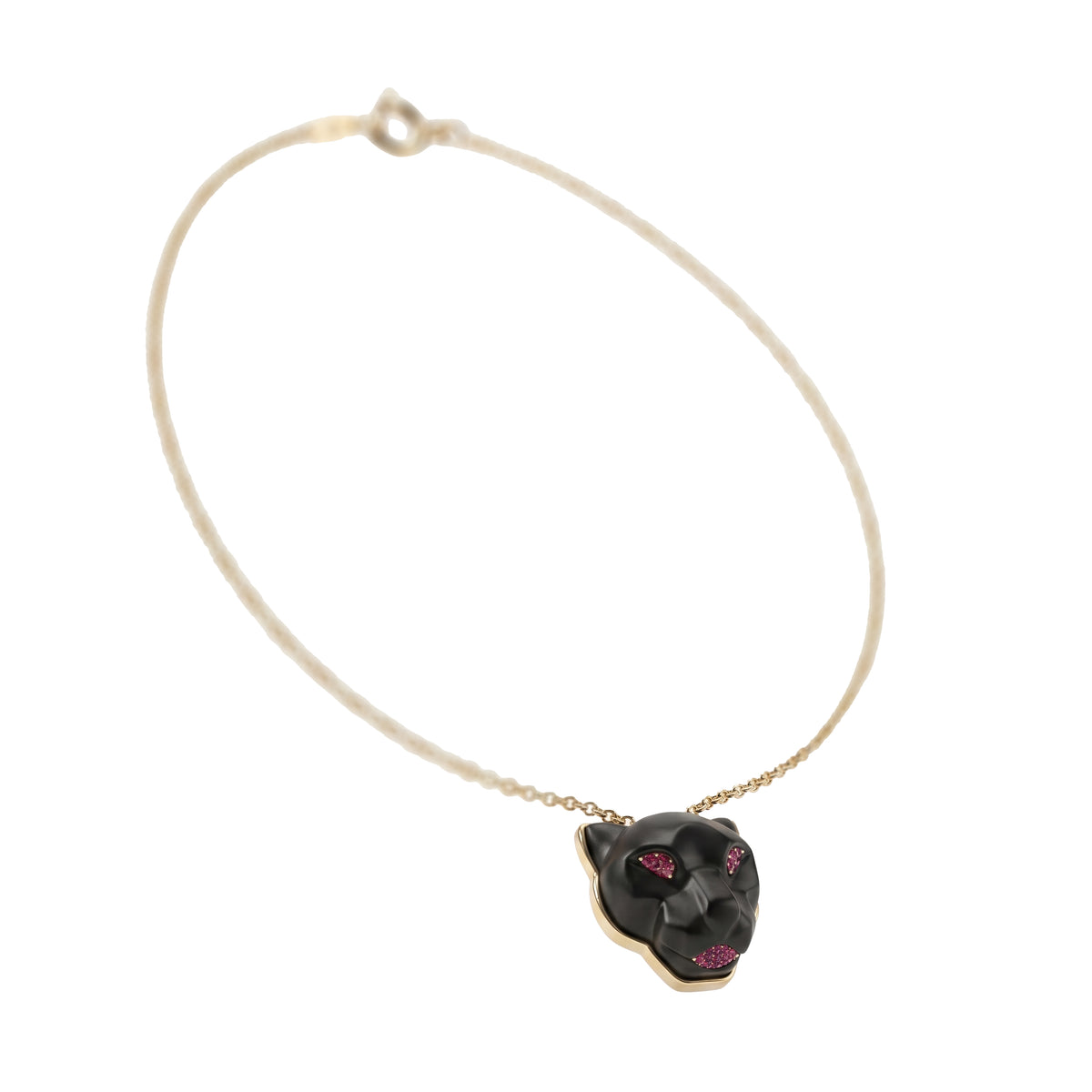 Tigre Signature Head Pendant Necklace