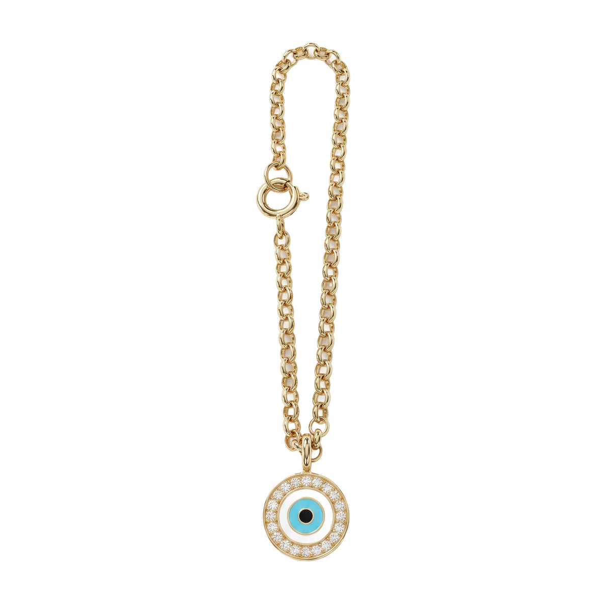 Regard Round Eye Watch Charm