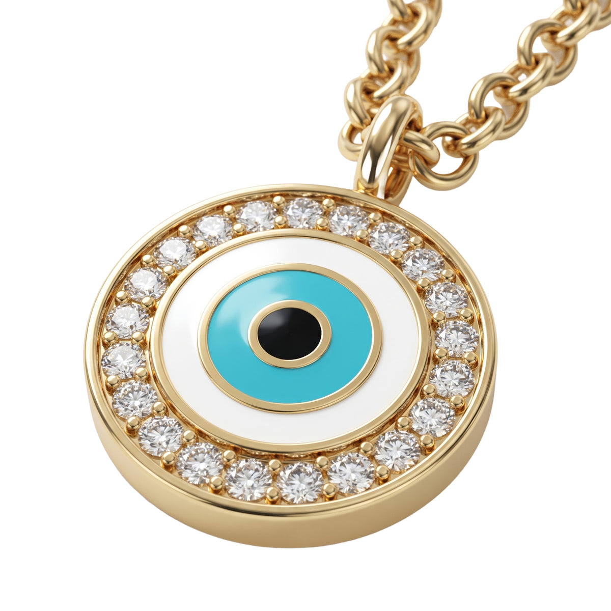 Regard Round Eye Watch Charm
