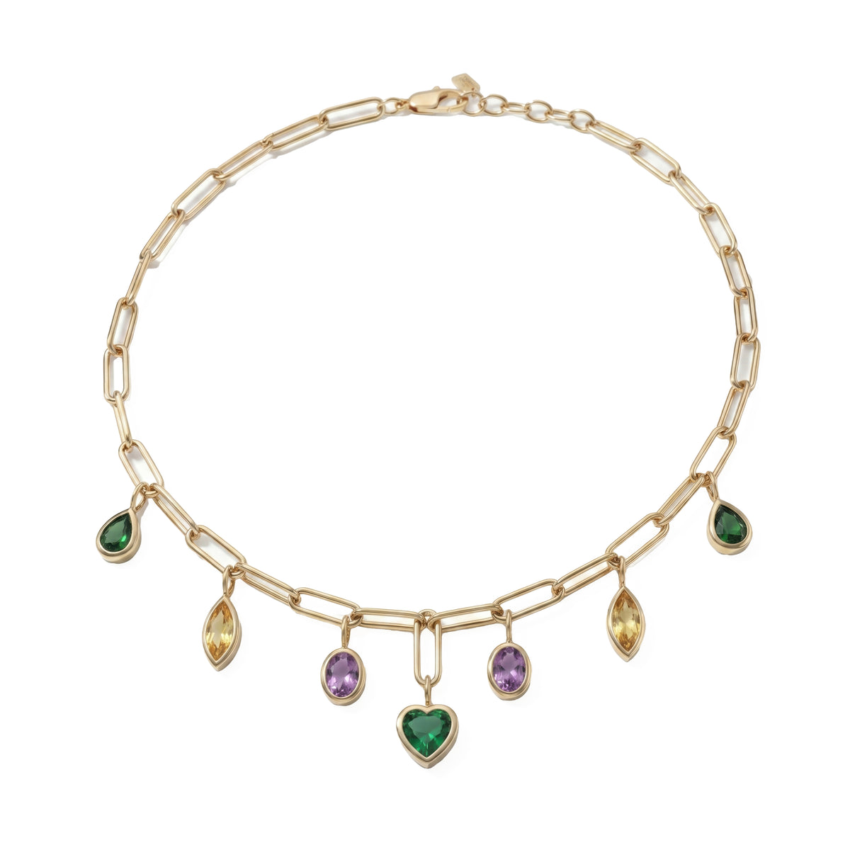 Prisma Gemstone Choker Necklace