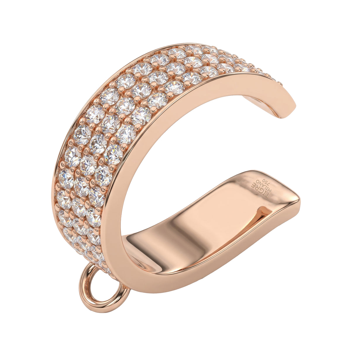 Diamond Ear Cuff, 3 Rows