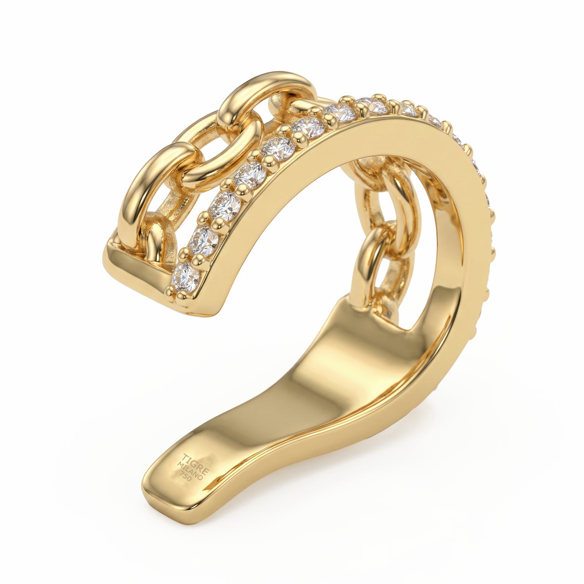 Chaîne Diamond Ear Cuff