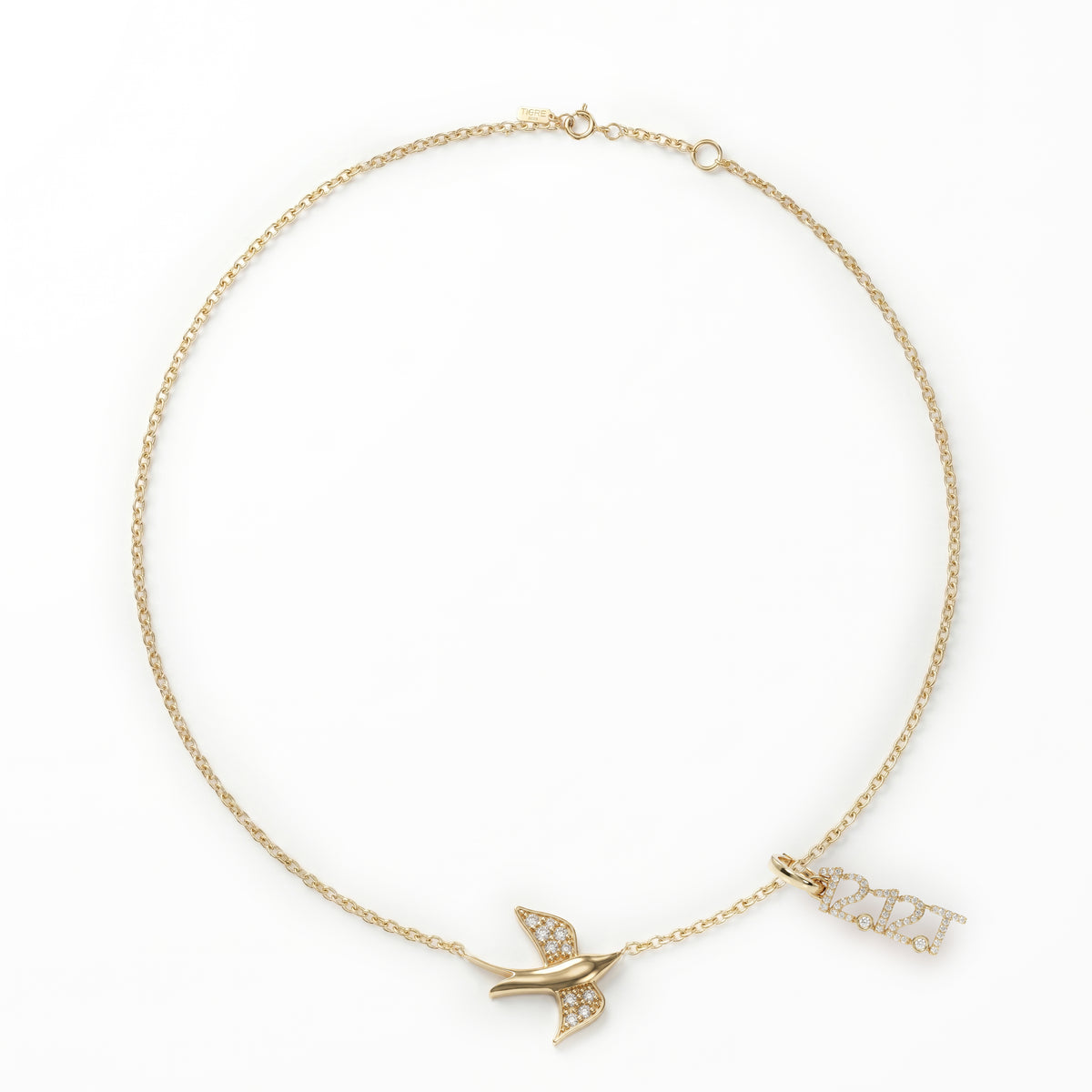 Unstoppable Diamond Bird Necklace
