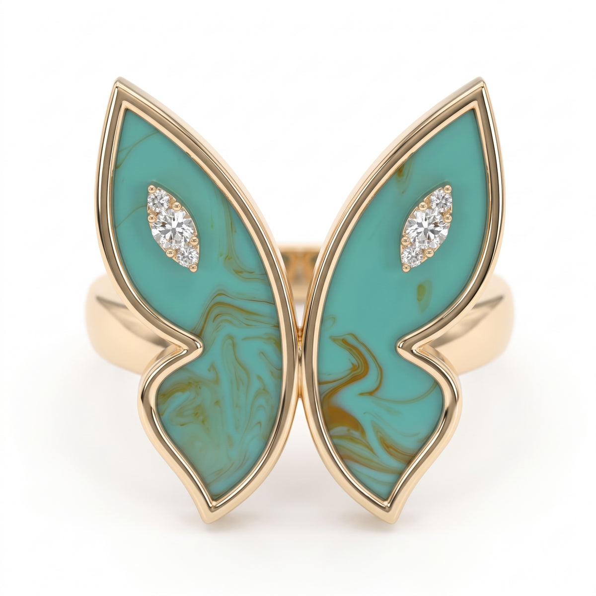 Farfalla Grand Turquoise Ring